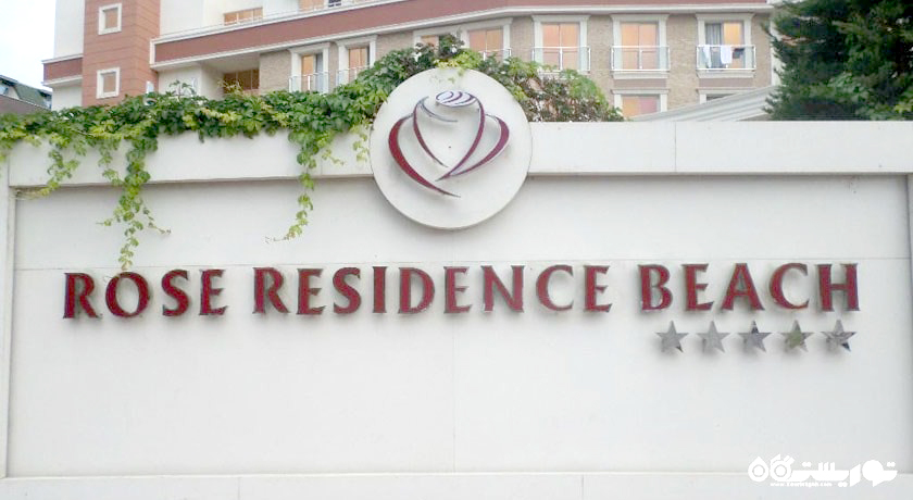 تابلوی ورودی  هتل رز رزیدنس بیچ